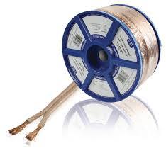 Valueline VLAR26560T100  2x 6.00 mm² 100 m Transparent Speaker Cable on Reel - Jamsticks